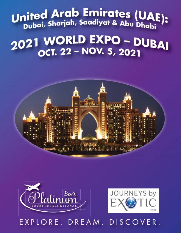 Link to Dubai Brochure provided by Platinum Tours International